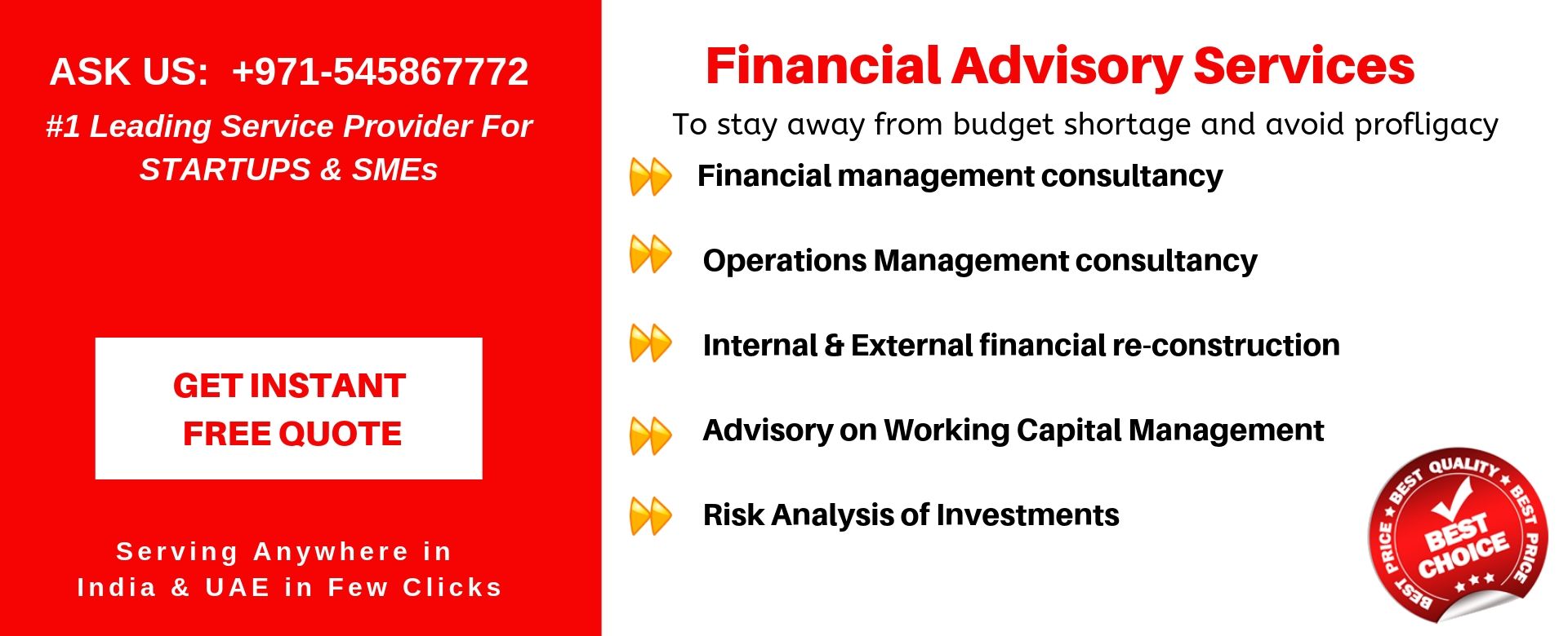 financial advisory services in uae
