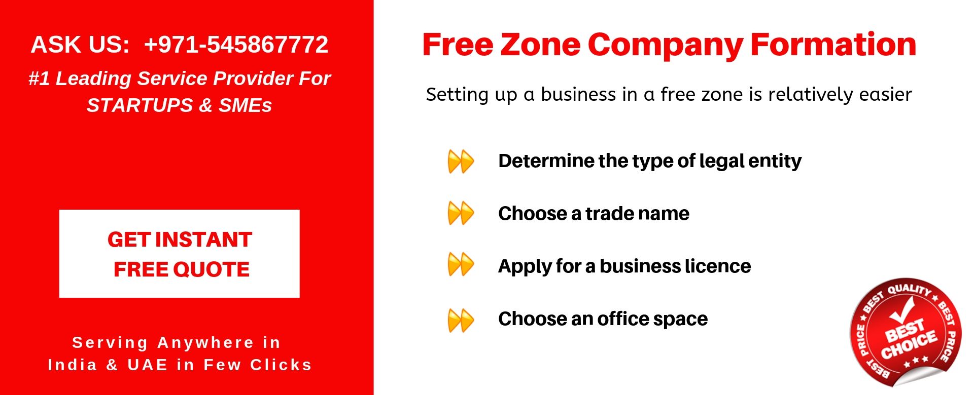 free zone company formation in uae