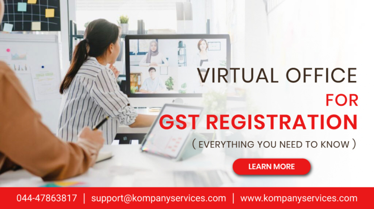 Virtual Office for GST Registration