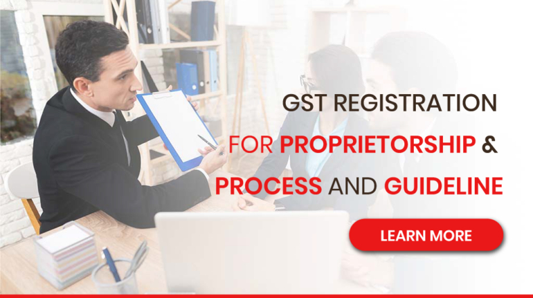 GST registration for proprietorship