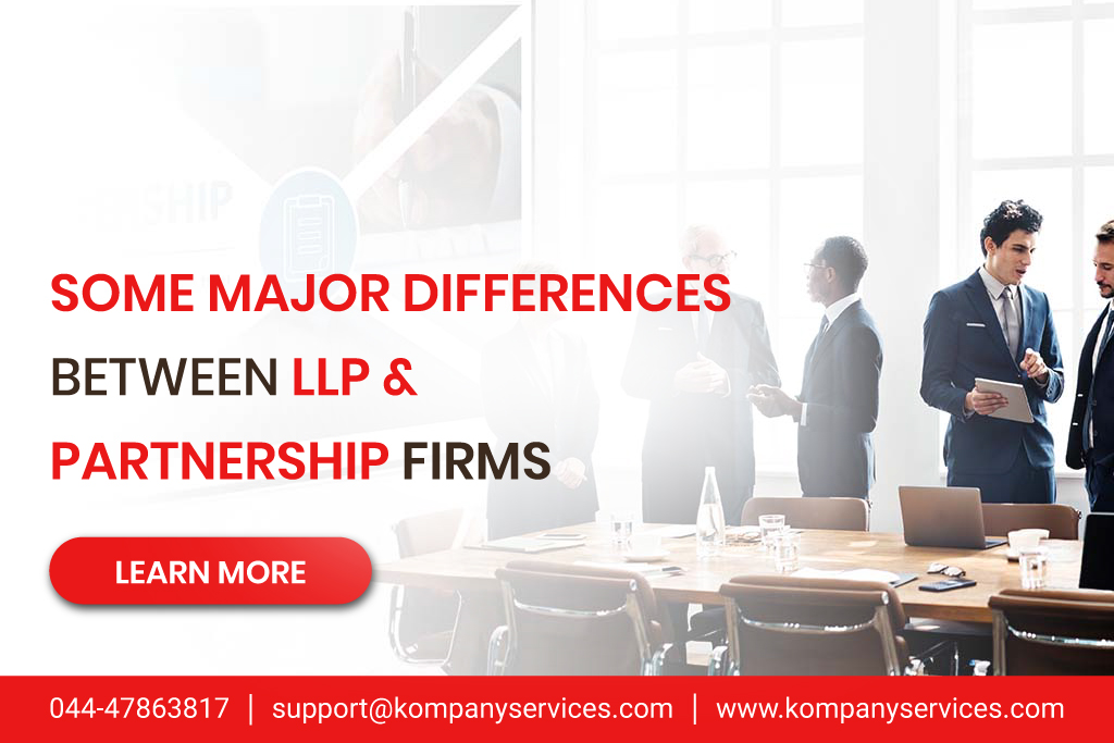 Some Major Differences Between LLP Partnership Firms